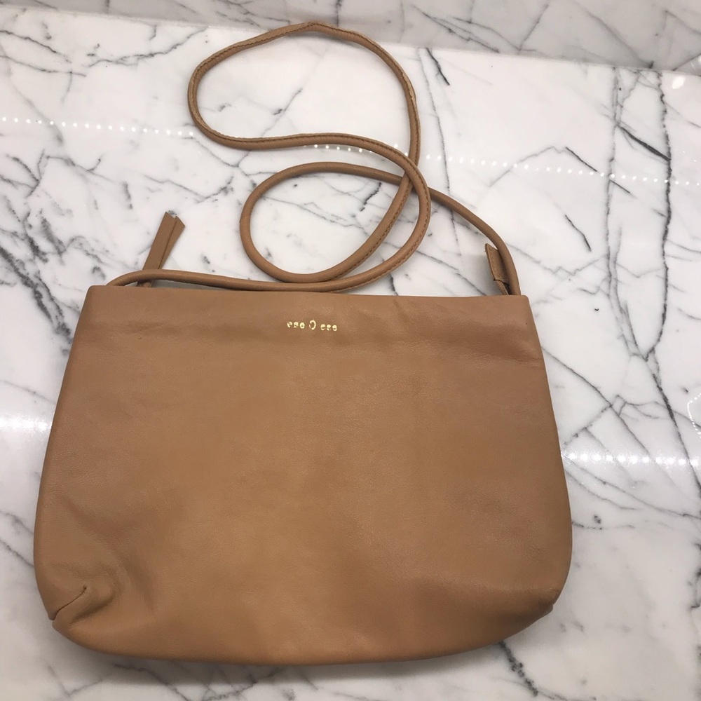 Ese O Ese tan leather crossbody